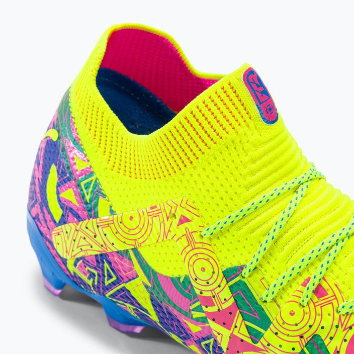PUMA Future Ultimate Energy FG/AG мъжки футболни обувки ултра синьо/жълто алармено/светло розово 8