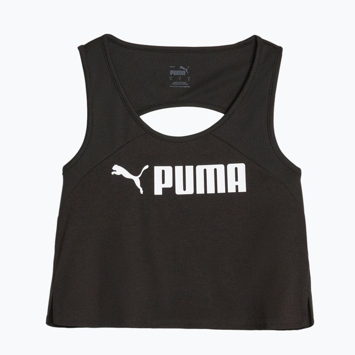 Дамски тренировъчен топ PUMA Fit Skimmer Tank puma black 3