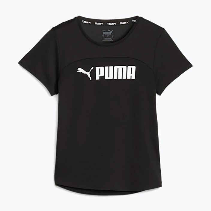Дамска тренировъчна тениска PUMA Fit Logo Ultrabreathe puma black/puma white