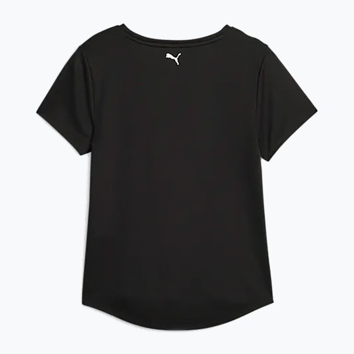 Дамска тренировъчна тениска PUMA Fit Logo Ultrabreathe puma black/puma white 2
