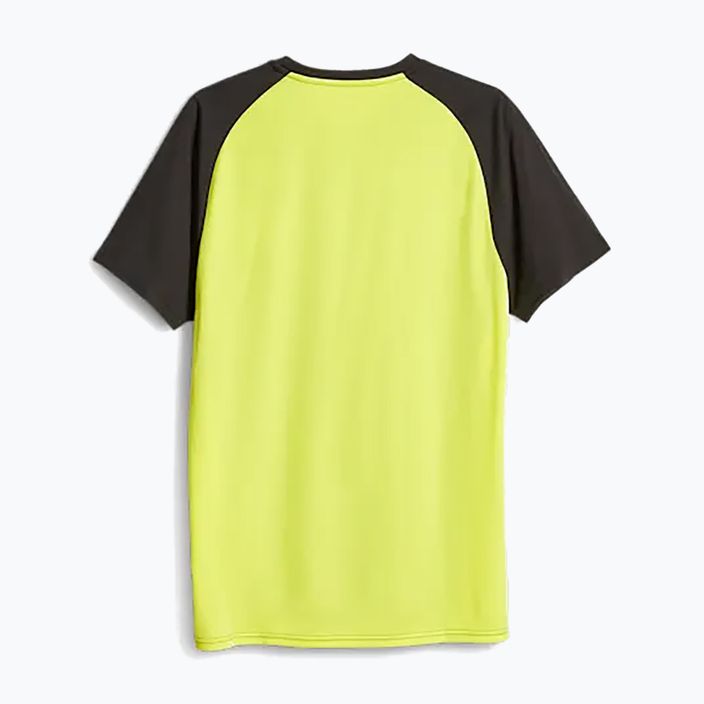 Мъжка тренировъчна тениска PUMA Fit Triblend Ultrabreathe puma black/yellow burst 2