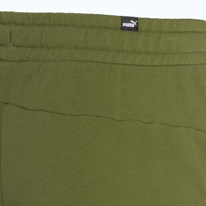 Мъжки панталон PUMA Essentials+ 2 Col Logo TR маслиненозелен 4