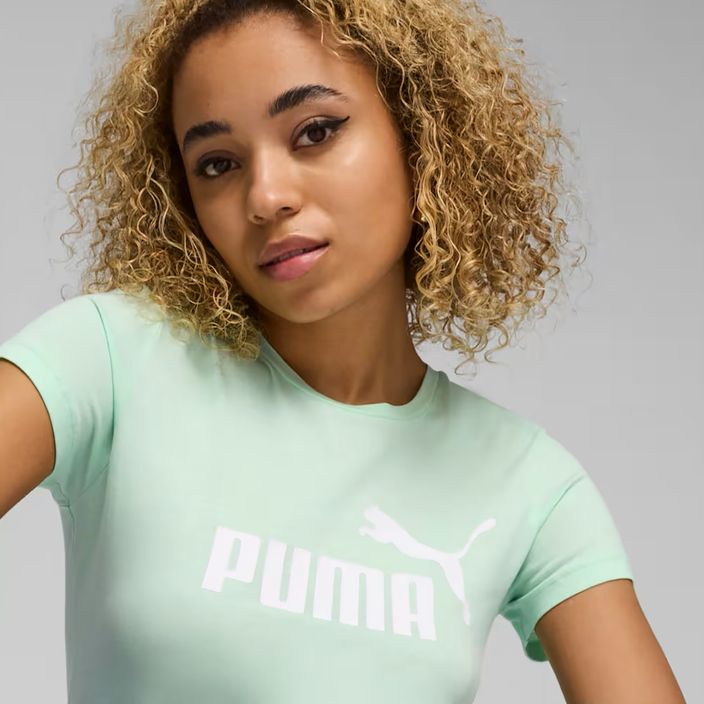 Дамска тениска с логото на PUMA ESS, свежа мента 7