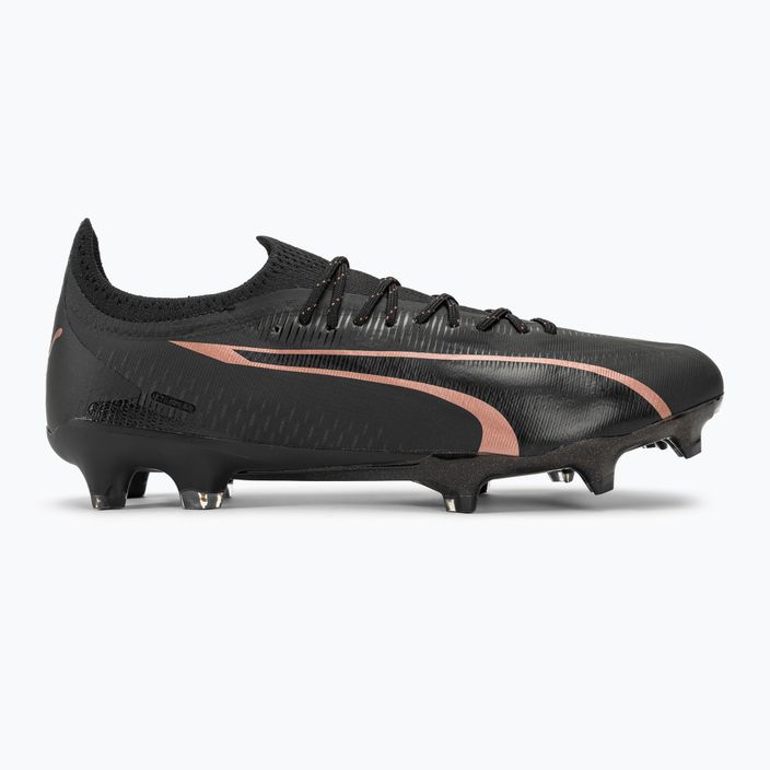 PUMA Ultra Ultimate FG/AG футболни обувки puma black/copper rose 2