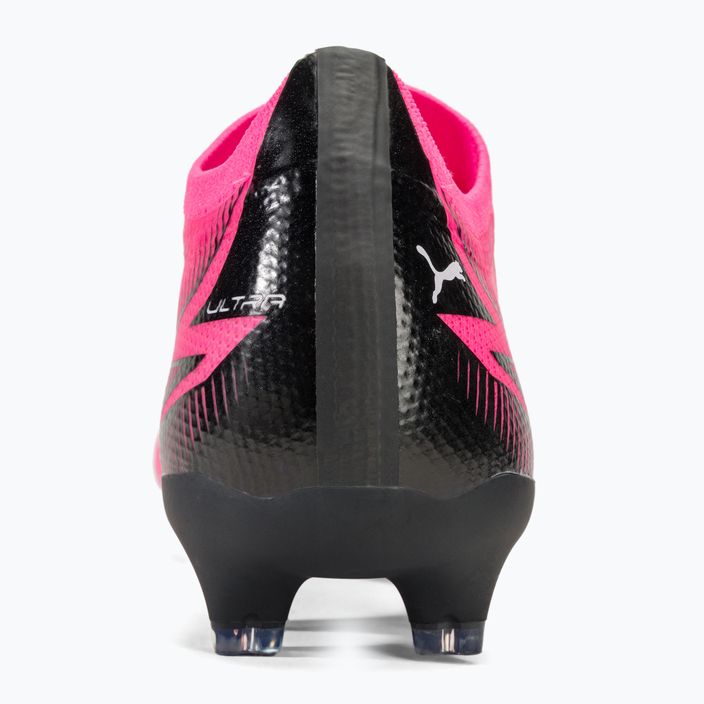 Футболни обувки PUMA Ultra Match FG/AG отровно розово/пума бяло/пума черно 6