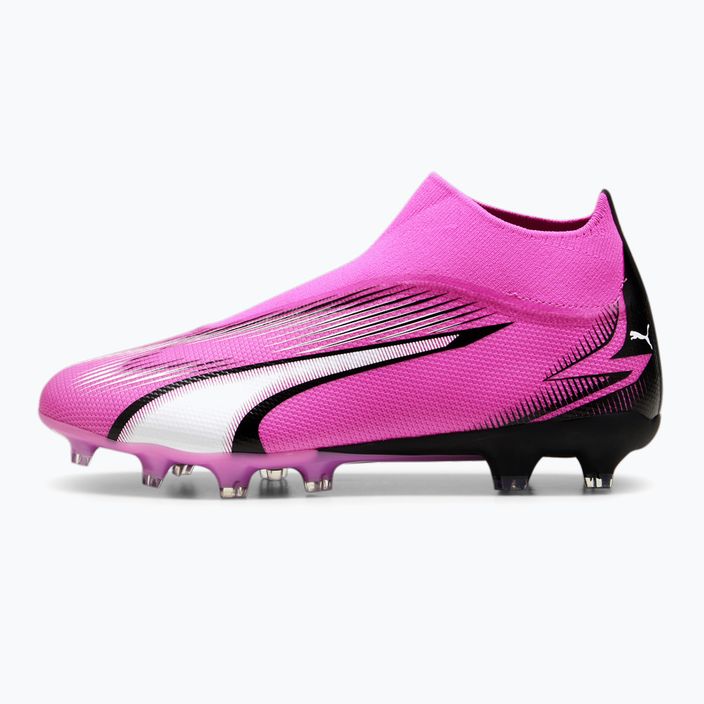 PUMA Ultra Match + LL FG/AG отровно розово/пума бяло/пума черно футболни обувки 8