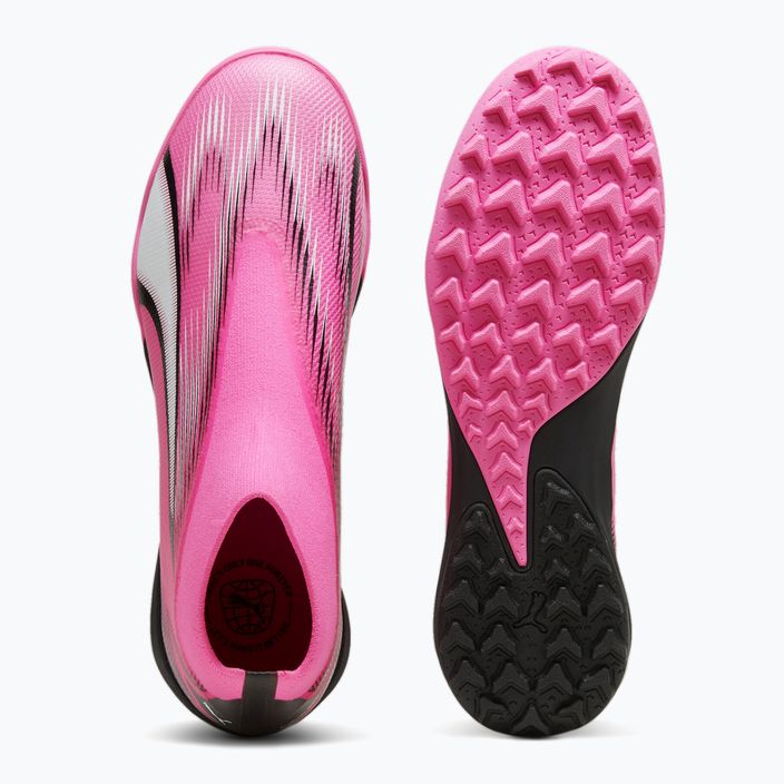 PUMA Ultra Match + LL TT отровно розово/пума бяло/пума черно футболни обувки 11