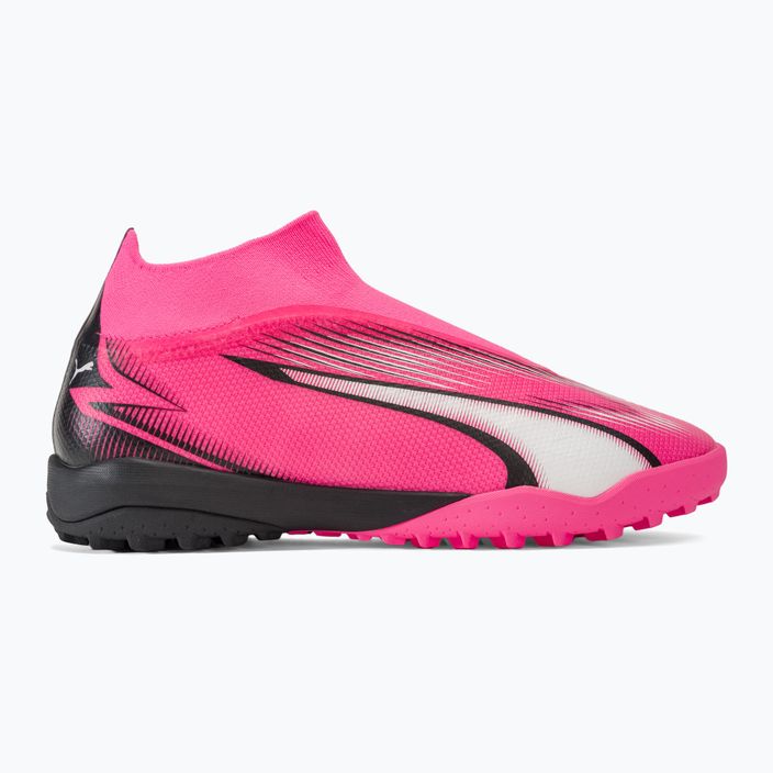 PUMA Ultra Match + LL TT отровно розово/пума бяло/пума черно футболни обувки 2