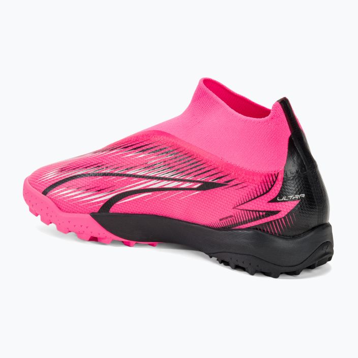 PUMA Ultra Match + LL TT отровно розово/пума бяло/пума черно футболни обувки 3