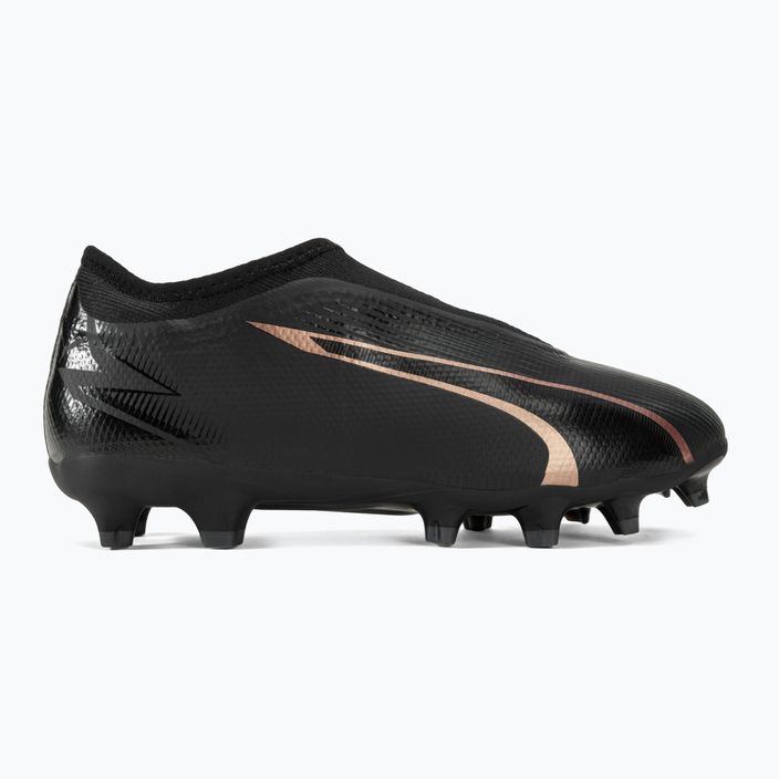 PUMA Ultra Match LL FG/AG Jr детски футболни обувки puma black/copper rose 2