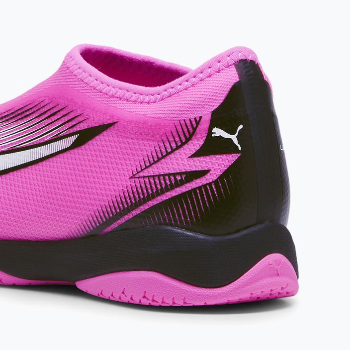 Детски футболни обувки PUMA Ultra Match LL IT+ Mid poison pink/puma white/puma black 13