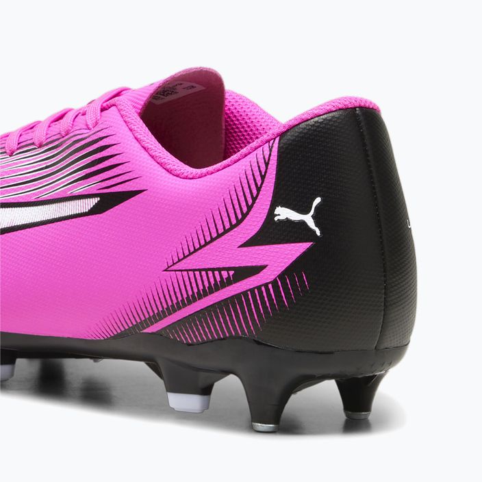 Футболни обувки PUMA Ultra Play MxSG отровно розово/пума бяло/пума черно 8