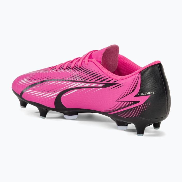 Футболни обувки PUMA Ultra Play MxSG отровно розово/пума бяло/пума черно 3