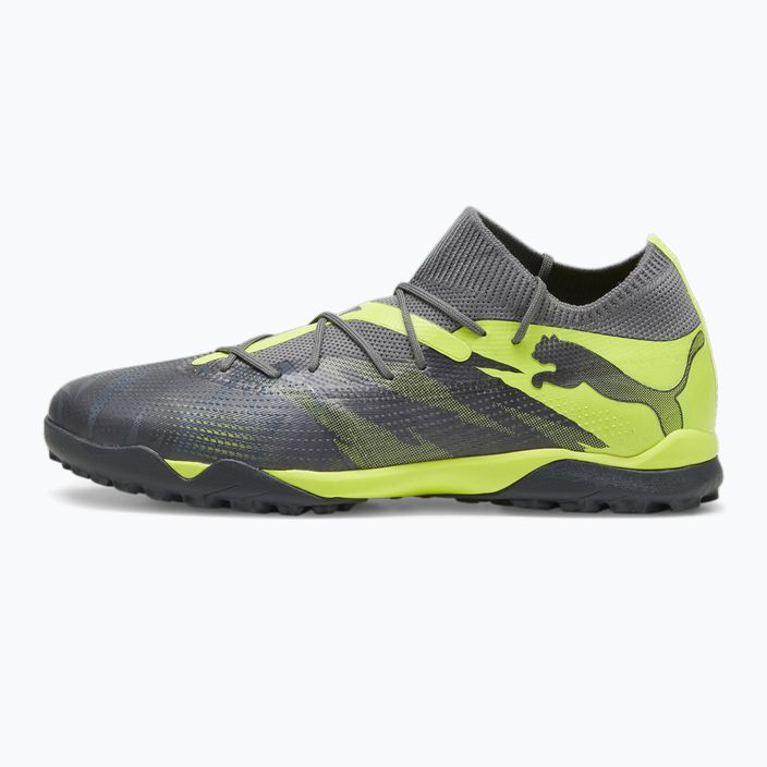 Футболни обувки PUMA Future 7 Match Rush TT strong grey/cool dark grey/electric lime 8