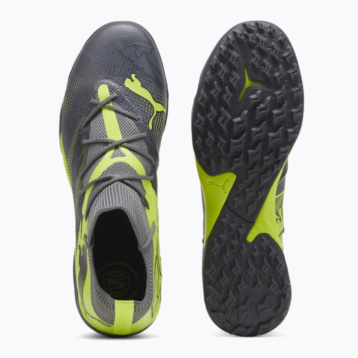 Футболни обувки PUMA Future 7 Match Rush TT strong grey/cool dark grey/electric lime 11
