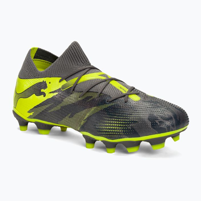 Футболни обувки PUMA Future 7 Match Rush FG/AG strong grey/cool dark grey/electric lime