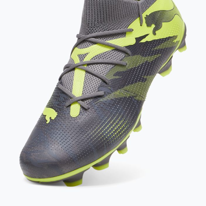 Футболни обувки PUMA Future 7 Match Rush FG/AG strong grey/cool dark grey/electric lime 12
