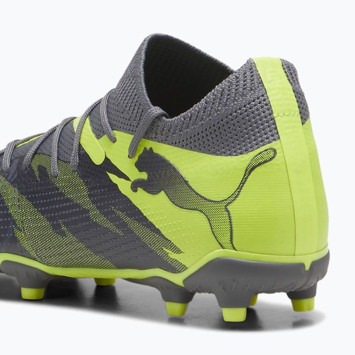 Детски футболни обувки PUMA Future 7 Match Rush FG/AG strong grey/cool dark grey/electric lime 13