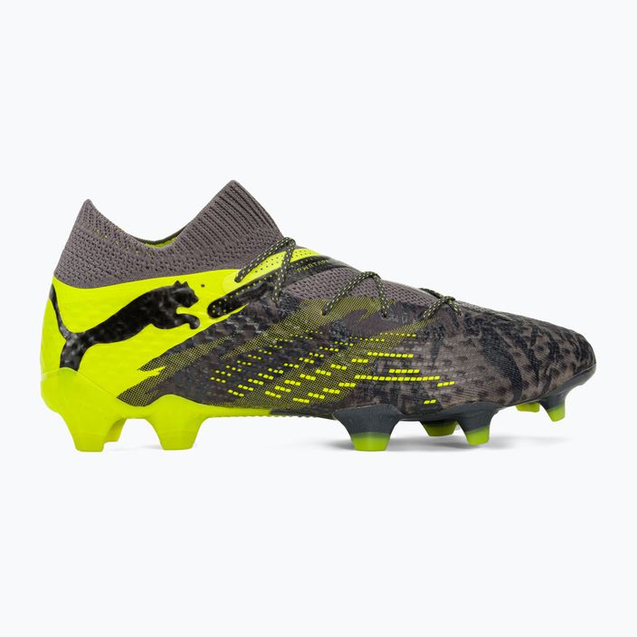 Футболни обувки PUMA Future 7 Ultimate Rush FG/AG strong grey/cool dark grey/electric lime 2