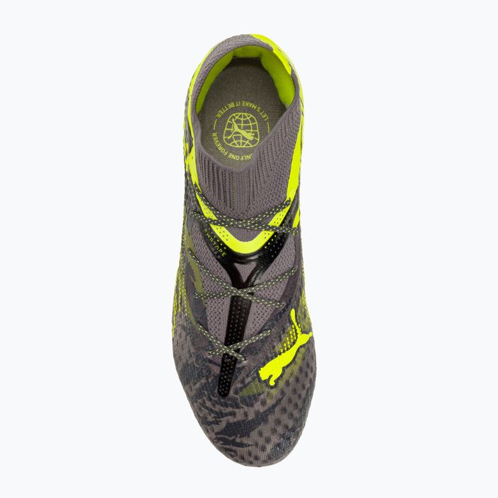 Футболни обувки PUMA Future 7 Ultimate Rush FG/AG strong grey/cool dark grey/electric lime 5