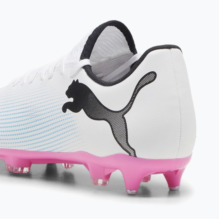 PUMA Future 7 Play MxSG футболни обувки puma white/puma black/poison pink 13