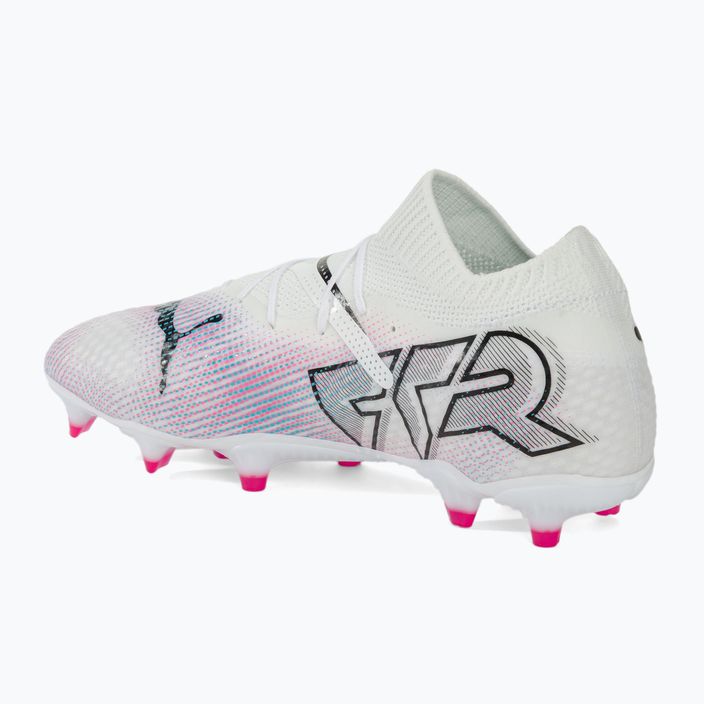 PUMA Future 7 Pro FG/AG футболни обувки puma white/puma black/poison pink 3