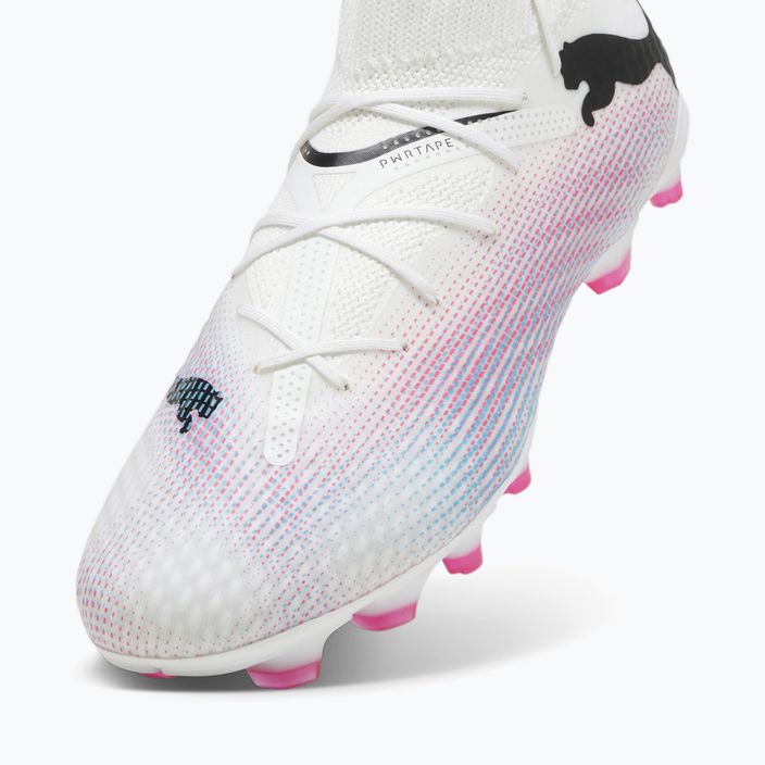 PUMA Future 7 Pro FG/AG футболни обувки puma white/puma black/poison pink 12