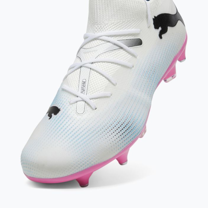 PUMA Future 7 Match MxSG футболни обувки puma white/puma black/poison pink 12