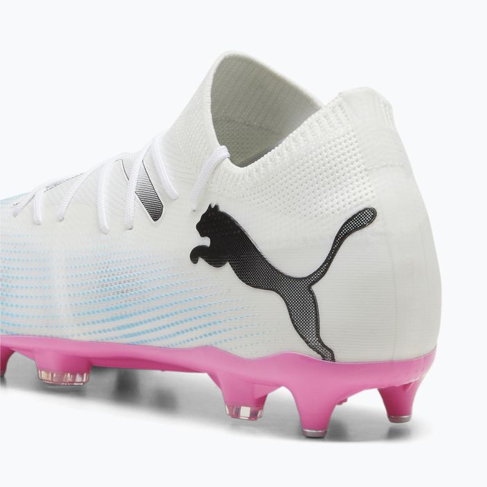 PUMA Future 7 Match MxSG футболни обувки puma white/puma black/poison pink 13
