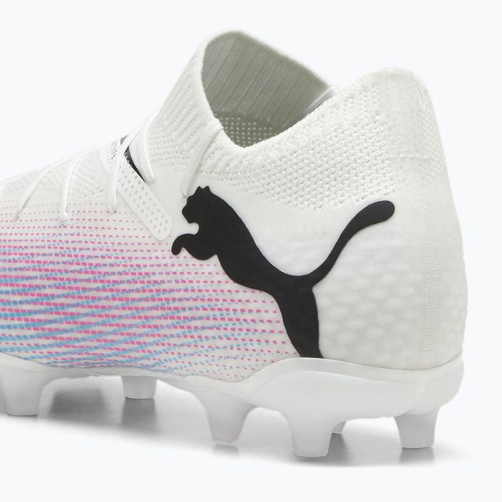 Детски футболни обувки PUMA Future 7 Pro FG/AG Jr puma white/puma black/poison pink 13
