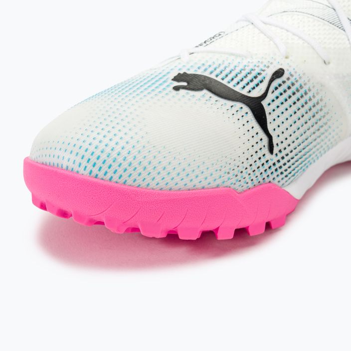 PUMA Future 7 Match TT футболни обувки puma white/puma black/poison pink 7