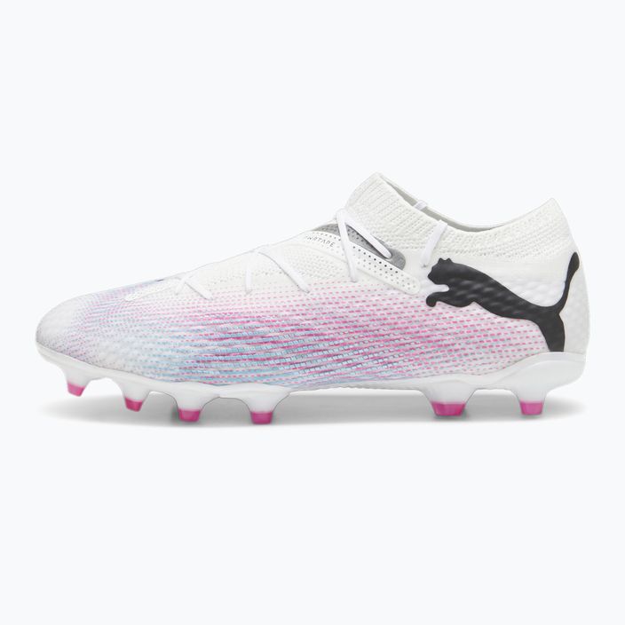PUMA Future 7 Pro+ FG/AG футболни обувки puma white/puma black/poison pink 8