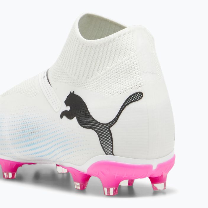 PUMA Future 7 Match+ LL FG/AG футболни обувки puma white/puma black/poison pink 13