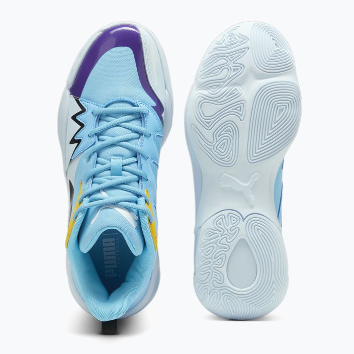 Мъжки баскетболни обувки PUMA Genetics luminous blue/icy blue 11