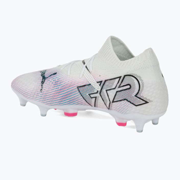 PUMA Future 7 Pro MxSG футболни обувки puma white/puma black/poison pink 3