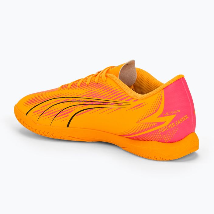 Футболни обувки PUMA Ultra Play IT sunset glow/puma black/sun stream 3