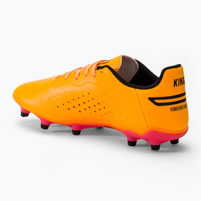 Футболни обувки PUMA King Match Fg/Ag sun stream/puma black/sunset glow 3