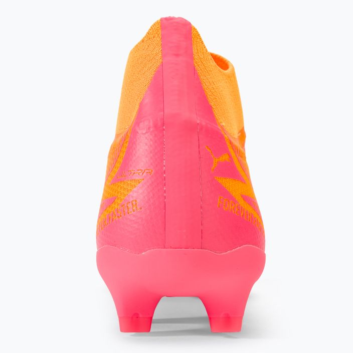 PUMA Ultra Match+ LL Fg/Ag sunset glow/puma black/sun stream футболни обувки 6