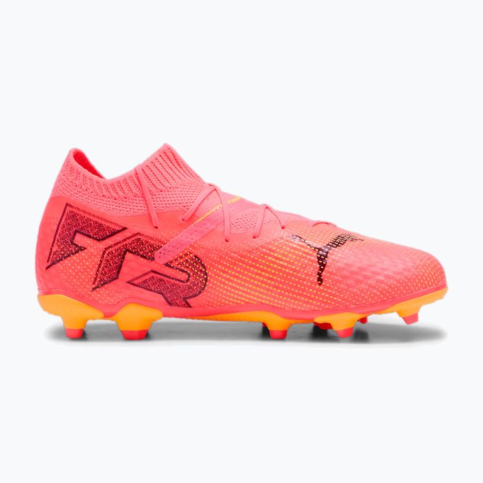 Детски футболни обувки PUMA Future 7 Pro FG/AG Jr sunset glow/puma black/sun stream 9