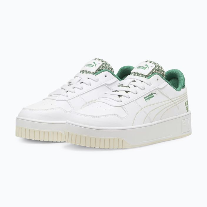 Дамски обувки Puma Carina Street Blossom puma puma white/sugared almond/archive green 3