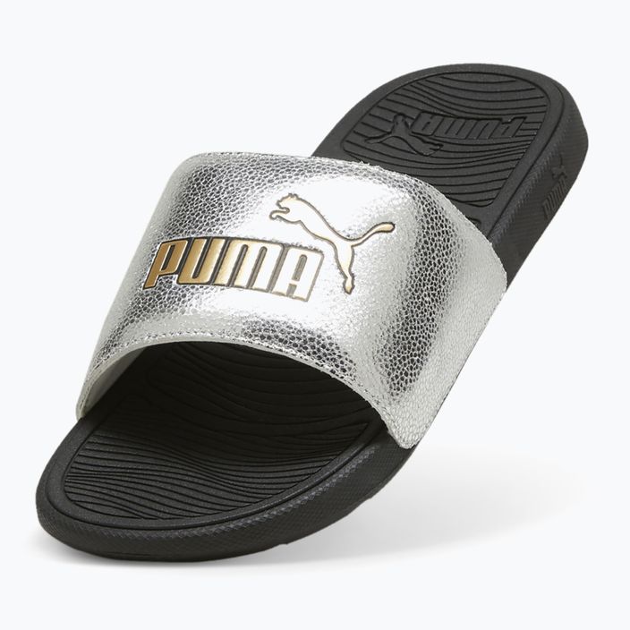 Джапанки Puma Cool Cat 2.0 Metallic Shine puma silver/puma gold/puma black 6