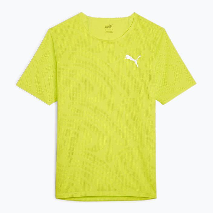 Мъжка тениска за бягане PUMA Run Ultraspun зелена 5
