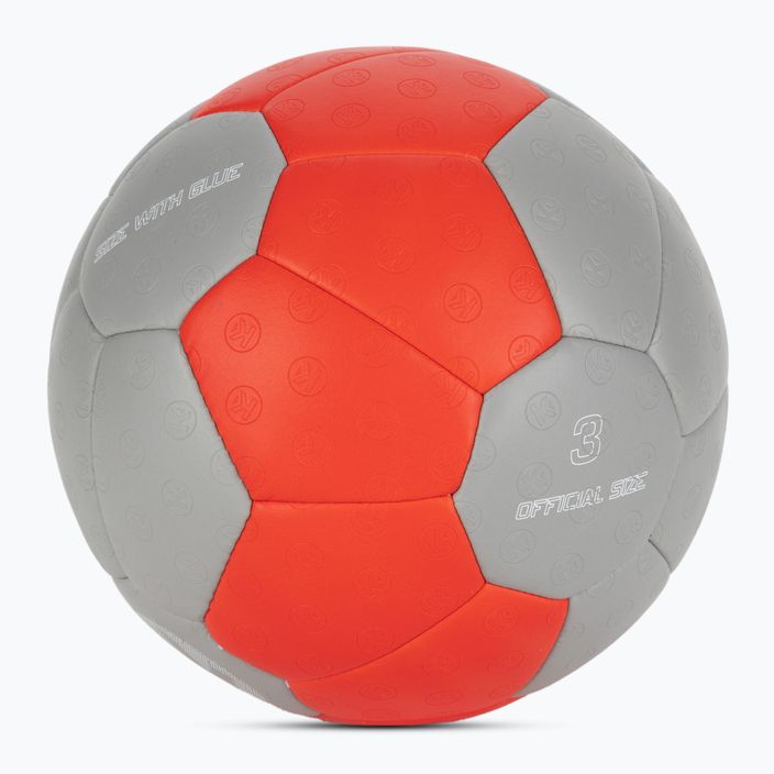 Kempa Spectrum Synergy Pro handball grey/red size 3 3