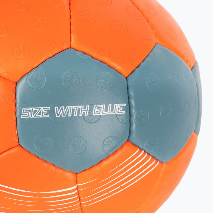 Kempa Buteo хандбална топка оранжево/синьо размер 2 3