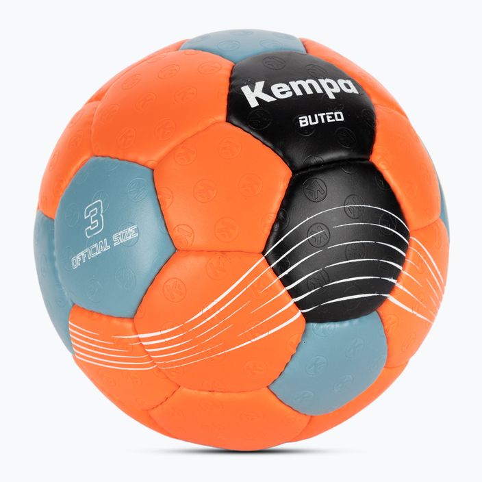 Kempa Buteo хандбална топка оранжево/синьо размер 3 2