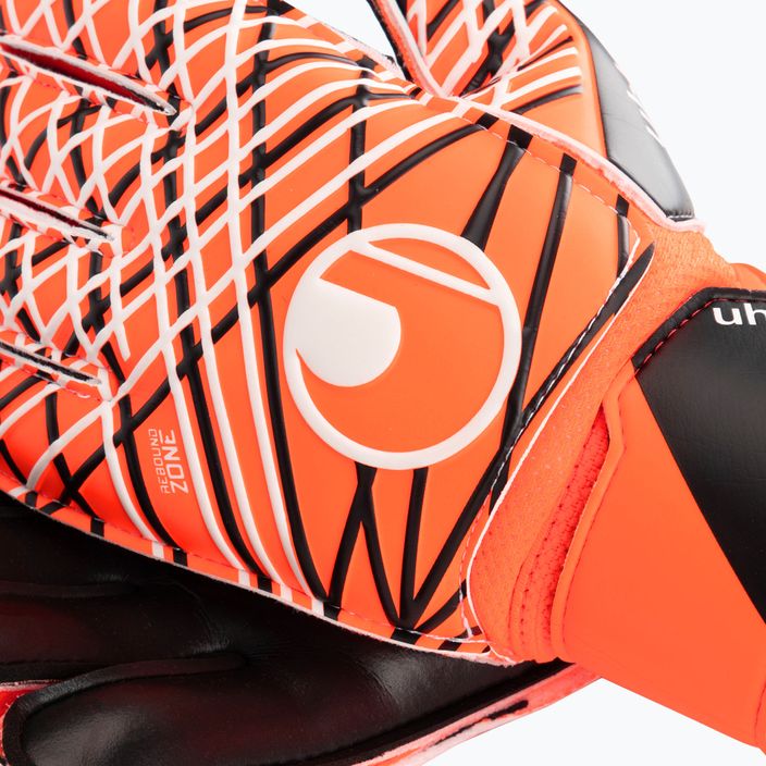 Вратарски ръкавици uhlsport Soft Resist + Flex Frame fluo orange/white/black 3