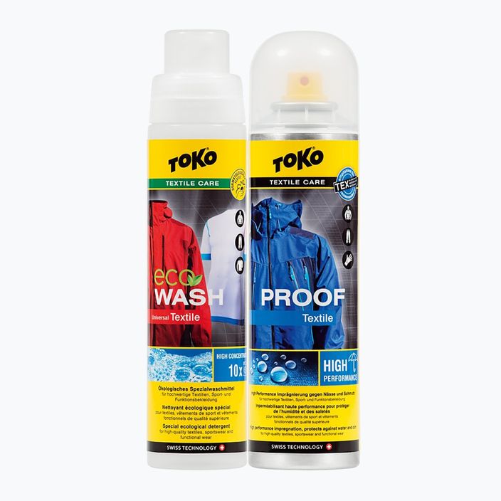 TOKO Duo-Pack Textile Proof & Eco Textile Wash 2x250ml 5582504 комплект за грижа за тъканите