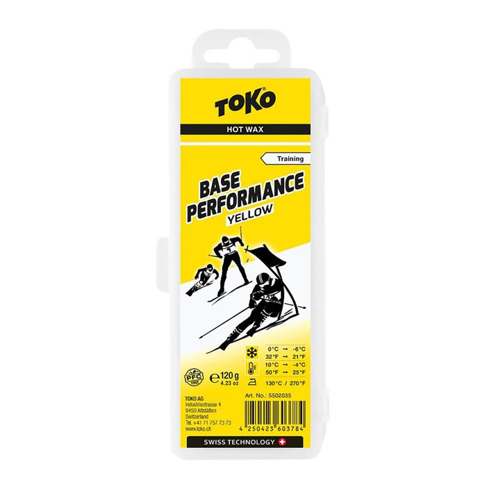 TOKO Base Performance Yellow 120g ски грес 5502035 2