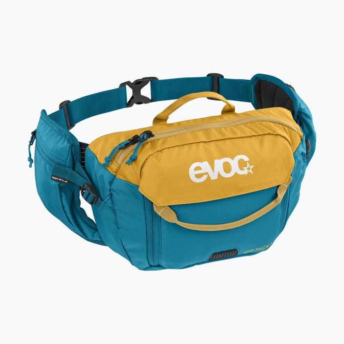 EVOC Hip Pack 3 литра синя/жълта чанта за велосипед 102506616 6