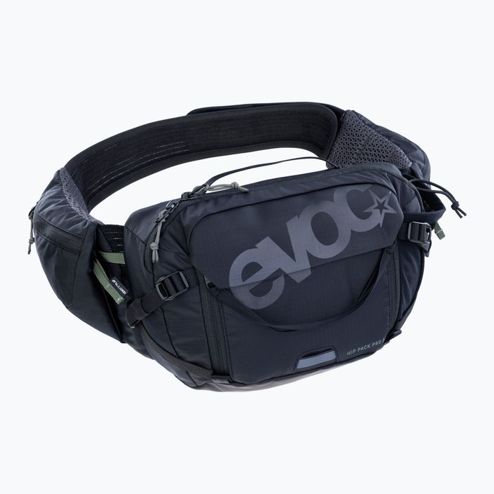 EVOC Hip Pack Pro 3 л велосипеден бъбрек с 1,5 л резервоар черен